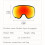 Magnetic Snow Goggles Sun Blocking High Impact Protections-grey 4