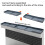 Silikon komfyrhylle med flat magnettopp 4