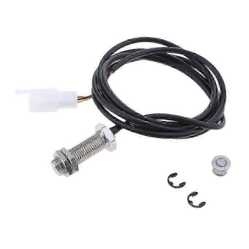 2025 Digital Speedometer Odometer Tachometer Sensor Cable & Magnet ATV Motorcycle 1