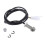 2025 Digital Speedometer Odometer Tachometer Sensor Cable & Magnet ATV Motorcycle 3