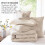 Ensemble de couette Queen réversible 7 pièces, certifié OEKO-TEX 3