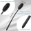 Double Ended Silicone Shower Brush - Exfoliating Back Cleaner 3
