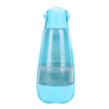 Borraccia blu per cani 20,5 8 cm ABS+PET pala