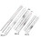Stainless Steel Multiple Scale Marking Ruler for-15cm Blue 6