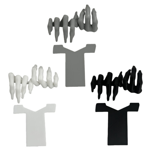 Gothic Style Bone Hands Bookmarker Scary Reading-White 1