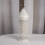 Elegant Moroccan White Cut Iron LED Lantern With Traditional-M 5