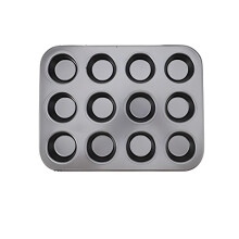 Plateau de cuisson antiadhésif en acier au carbone, 12-1