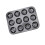 Strong Carbon Steel 12 Cup Baking Pan Having Smooth Nonstick-6 1