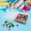 Contenitori in plastica trasparente con coperchi, impilabili 5