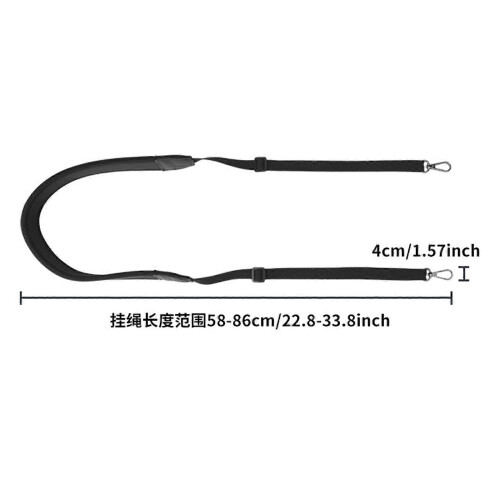 Adjustable Length Shoulder Strap compatible with RC2 Remotes control Foldable Hook Elasticity Sponge Padding Secure Locking System 2