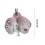 Artistic Phalaenopsis Shaped Key Ring Reusable Plastic Construction Keychain Pendant compatible with Practical Decorative Solution 3