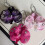 Artistic Phalaenopsis Shaped Key Ring Reusable Plastic Construction Keychain Pendant compatible with Practical Decorative Solution 4