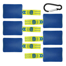Collection de tâches de nez de chien en polyester, 6-Bleu