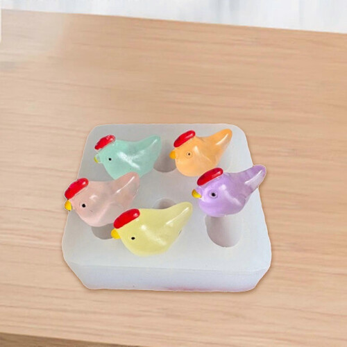 Multiple Use Miniature Chicken Mold Kitchen Essential Crafting Moulds Suitable compatible with Soap Ice Cubes Chocolate Making 1