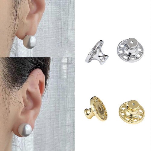 Reincompatible withced Earring Stabilizer Backs Concealed Support Technology Ensures Jewelry Security Without Bulkiness 1