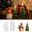 Modifiable Size Elastomer Cast compatible with DIY Christmas Tree Snowfigure Waxlights Baking Projects Multicolor 5