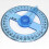 2 Pcs Circle Protractor 360 Degree Protractor Ruler Math Protractor Drafting Tool compatible with School Office Drawing Measuring 2