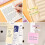 Small Writing Notepad and Adhesive Note Set Portable Notebook with Label Sticker compatible with Task Planning Document Organization Multicolor 4
