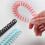 10 Pcs Practical Comb Binding Spines Plastic Comb Bindings 30 Rings Spirals Binding Coils compatible with Student Teach 4