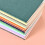 Lot de 12 petits carnets lignés A6, à couverture colorée, parfaits pour l'école. 4
