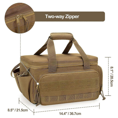 Versatile Tool Bag with Thick Padded Bottom Sturdy Work Bag Designed compatible with Easy Transport and Secure Storage of Tool 2