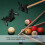 Porte-queues de billard, support de queue de billard, support de queue en plastique, support de queue en forme de croix, support de canne à pêche 2