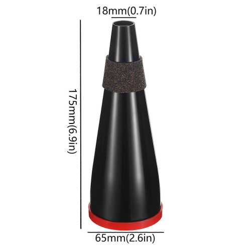 Horn Practice Quiet compatible with Quiet Training ABS Substance Reduces Capacity Enhances Tone Control 2