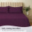 Ensemble de draps en microfibre pour lit queen, 4 pièces, poches profondes 2