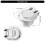 Stable Pool Vacuum Wall Adapter General Replacement Part compatible with Leakage Prevention 3