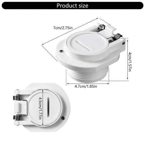 Stable Pool Vacuum Wall Adapter General Replacement Part compatible with Leakage Prevention 2