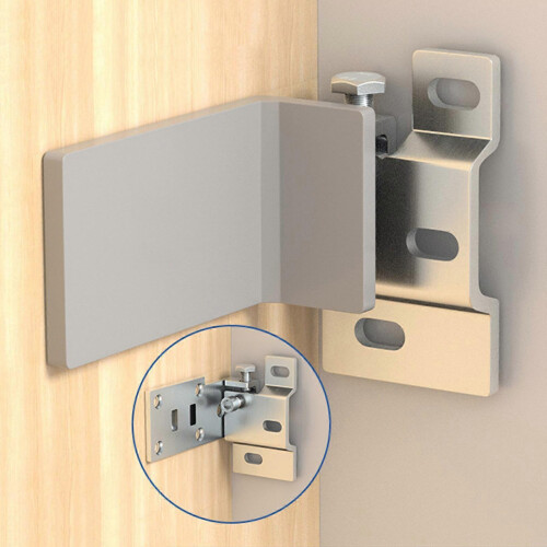 Wall Cabinet Hanging Plate Corner Bracket Kitchen Cabinet Brackets Carriers Plate Rustproof Concealed Mounting Bracket 1