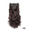 Extensiones de Cabello Rizado de 16 Clips 6 Piezas Marrón Oscuro 3