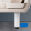Adjustable Furniture Risers - Cabinet Legs 4-Pack White S 2