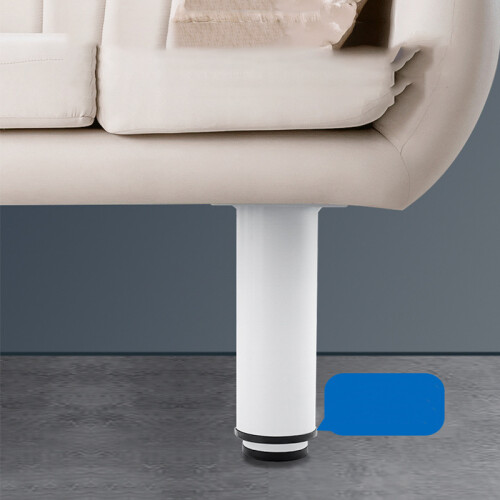 Adjustable Furniture Risers - Cabinet Legs 4-Pack White S 1