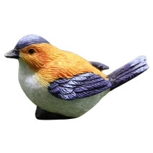 Conjunto de estatuas de resina de aves y animales para jardín