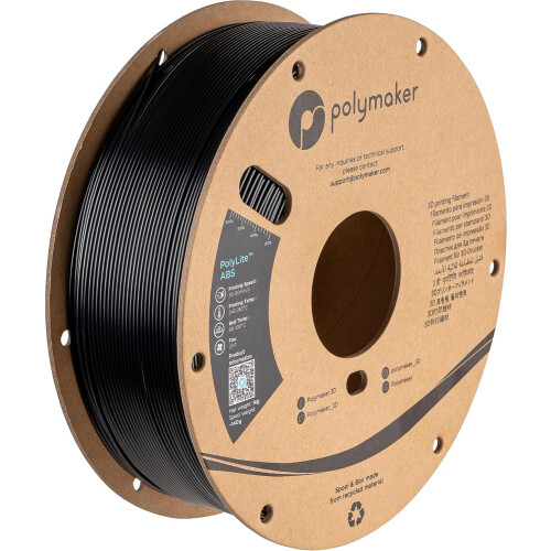PolyLite ABS3D Filament 1,75 mm Schwarz 1 kg