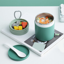 Tasse à soupe isotherme en acier inoxydable 304, 12 x 10 x 10 cm