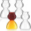 4x Double Bubble Shotgläser, 120 ml Klarglas 1