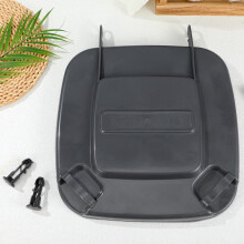 Couvercle de poubelle rectangulaire en plastique 45 x 39 cm
