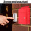 Afsluitbare plastic brievenbus voor wandmontage – rood 4