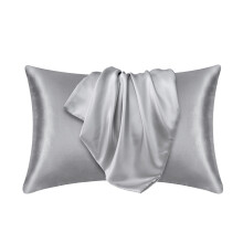 Satin-Kissenbezüge, 2er-Pack, 50 x 75 cm (20 x 30 Zoll), Queen-Size