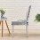 Set van 4 eetkamerstoelhoezen, elastisch polyester 5