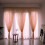 Sheer Curtains Leaves Pattern Voile Fabric 1 Panel 3