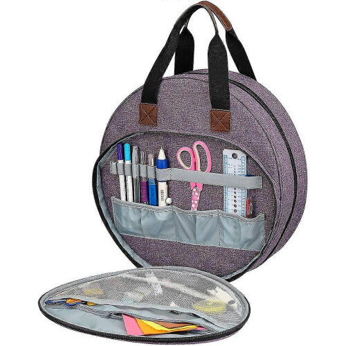 Embroidery Tool Storage Bag (Purple) 2
