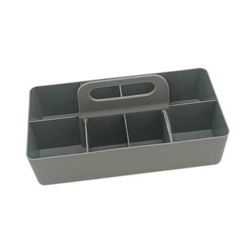 Portable Box Stackable Organizer Box Bathroom Storage Versatile Sleek with 2