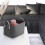 Felt Storage Basket, 2pcs Changing Table Baskets Small Storage Basket 3