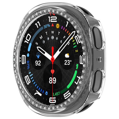 Capa Elegante para Samsung Galaxy Watch8 40mm Transparent 1