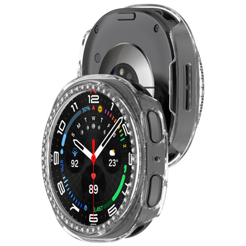 Capa Elegante para Samsung Galaxy Watch8 40mm Transparent 2