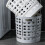 Storage Basket Plastic Laundry Basket for Storage Use 1Pcs 3