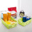 Small Plastic Storage Basket with Handles, Stackable Organizer for Remote Controls, Office, Kitchen & Bathroom – Compatible with Home Use 4